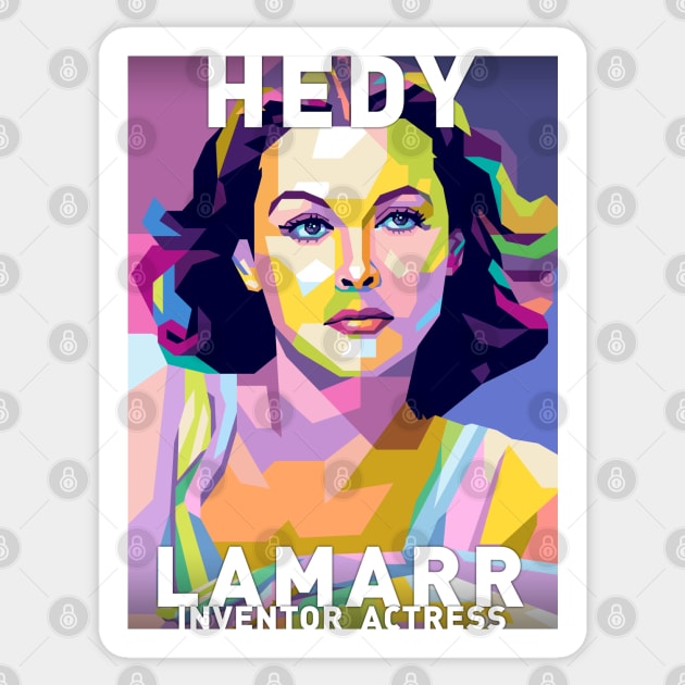 Hedy LamarrActress Sticker by Shecience